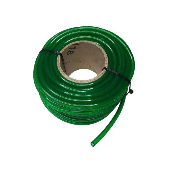 706 Manguera de PVC transparente verde Ø 4 x 7 mm