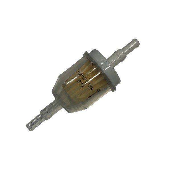 Piaggio, Gilera, filtro de gasolina, salidas Ø 6/8 mm
