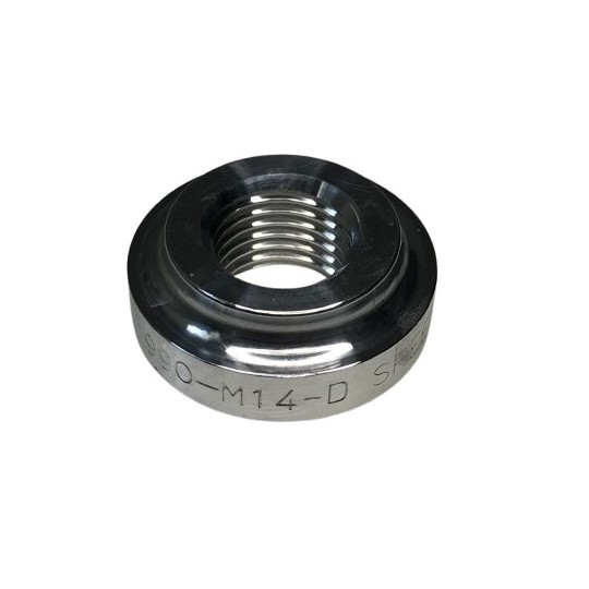 814 Aluminum welding base M14 x 1.50