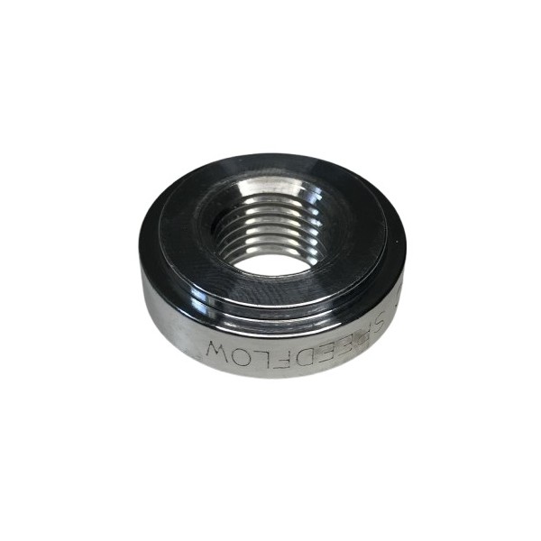 814 Aluminum welding base M14 x 1.50, under view