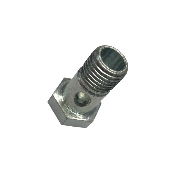 818 Single M 14 x 1.50 cylindrical banjo screw, top view