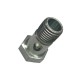 818 Tornillo de banjo simple en Acero M 14 x 1.50, vista superior