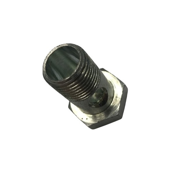 819 Single M 16 x 1.50 cylindrical banjo screw, top view