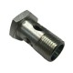 820 Tornillo de banjo simple en acero M 18 x 1.50