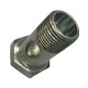 820 Tornillo de banjo simple en acero M 18 x 1.50, vista desde arriba