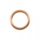 828 Copper crush washers, Ø 16 mm