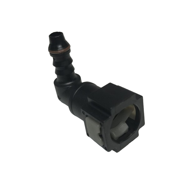 853 Raccord "EFI" 5/16" femelle coudée 90°, vue1