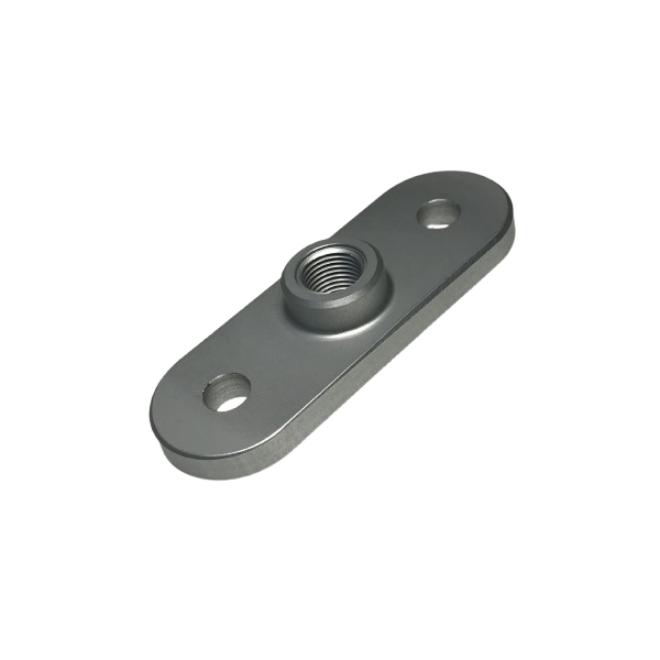 886 Chape en Aluminium BSPP 1/8", entraxe 44 mm