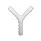 Jonction plastique 3 voies en "Y" Ø 8 mm