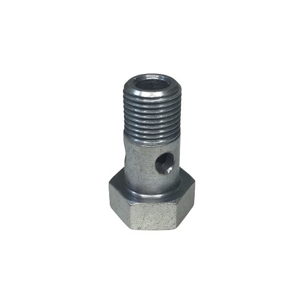 929 Tornillo de banjo simple Ø 10 mm en acero BSP 1/8" tipo "Flux"