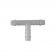 196 Jonction plastique 3 voies en "T" Ø 8 mm
