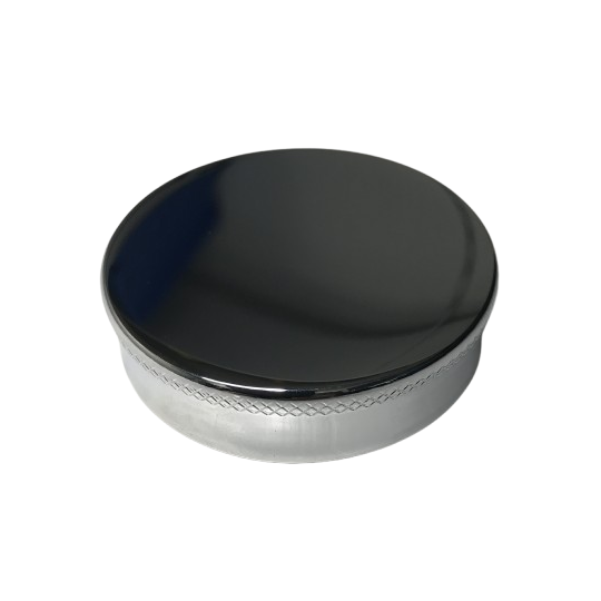 963 Tappo a baionetta in Acciaio Cromato, 2.5" (ventilato)