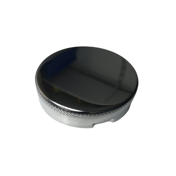 961 Chrome-Plated Steel Bayonet Cap, 2" (vented)