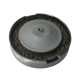 964 Bayonet Cap in Chrome-Plated Steel, 2.5" (vented) view 1