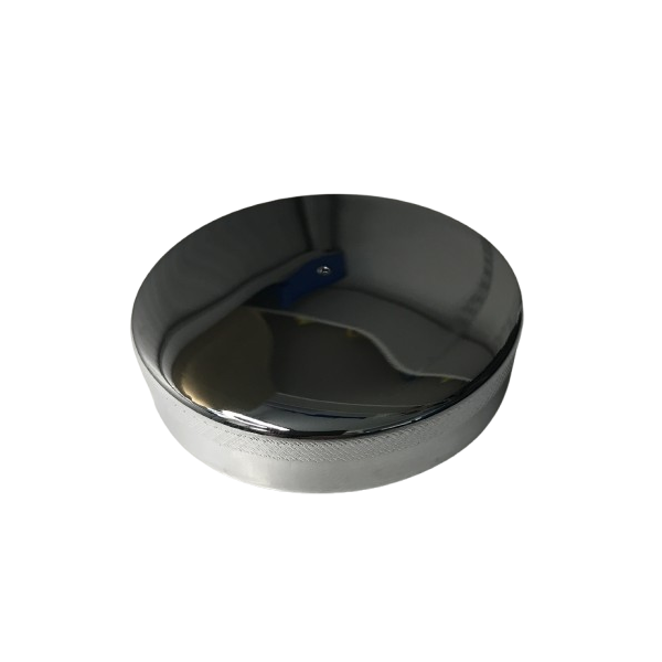 967 Bouchon à baïonnettes en Acier Chromé, 2.5" (ventilé)