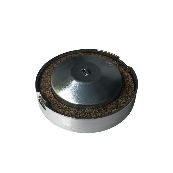 967 Tappo a baionetta in acciaio cromato, 2.5" (ventilato), vista 1
