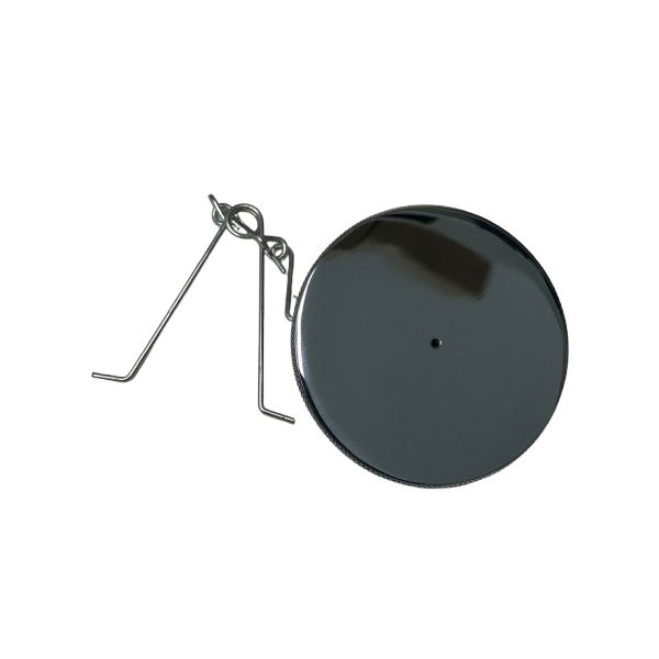 971 Bouchon à baïonnettes en Acier Chromé, 2.5" (ventilé)