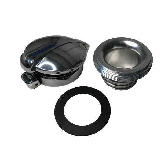 968 Tapón con adaptador "Monza" en Aluminio, 2.5"