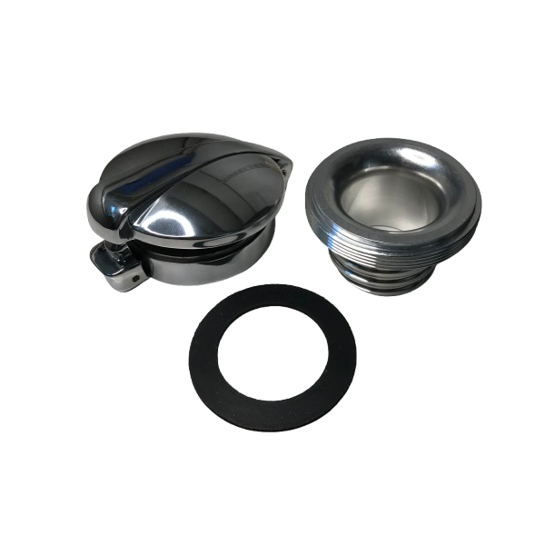 968 Tapón con adaptador "Monza" en Aluminio, 2.5"