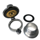 968 Tappo con adattatore "Monza" in Alluminio, 2.5" vista1