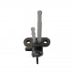 21 Robinet d'essence entraxe 34 mm vue de dessus 1