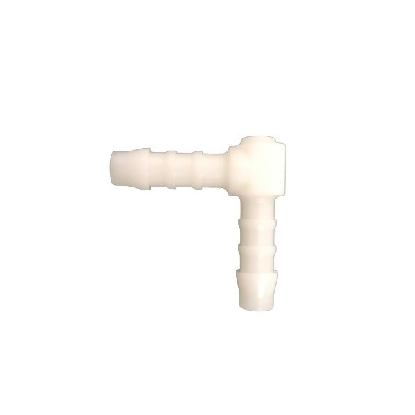 314 Jonction plastique coudée 90° Ø 6 mm