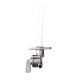 321 Robinet d'essence KTM, chape entraxe 34 mm, vue latérale