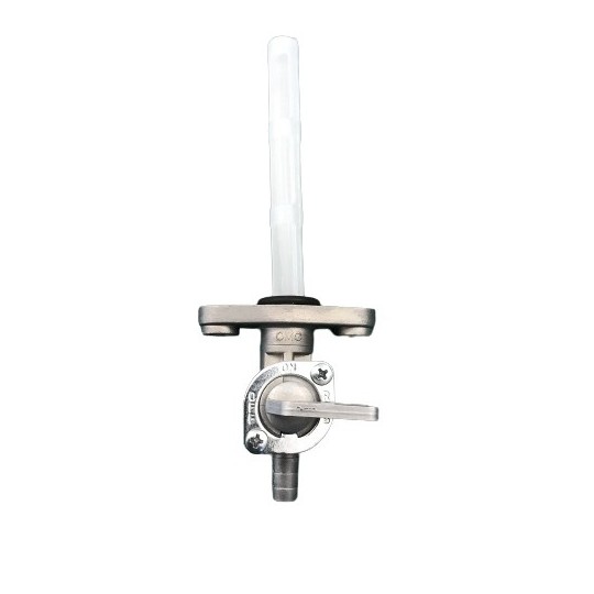 318 Robinet d'essence Honda CR 125, 250, 500, chape entraxe 39 mm, vue de face