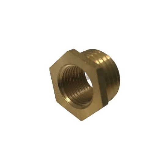 354 Adaptador 1/8" a 1/4" BSP, vista frontal
