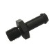 311 Raccord Alu M 10 x 1.00 sortie Ø 8 mm