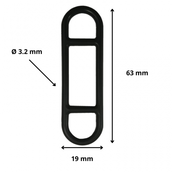 164 Junta superior para grifo de gasolina Suzuki, Yamaha. esquema