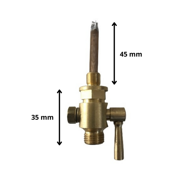 375 Robinet d'essence, filetage 1/8" BSP, schéma