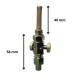 372 Grifo de gasolina, rosca 1/4" BSP, esquema