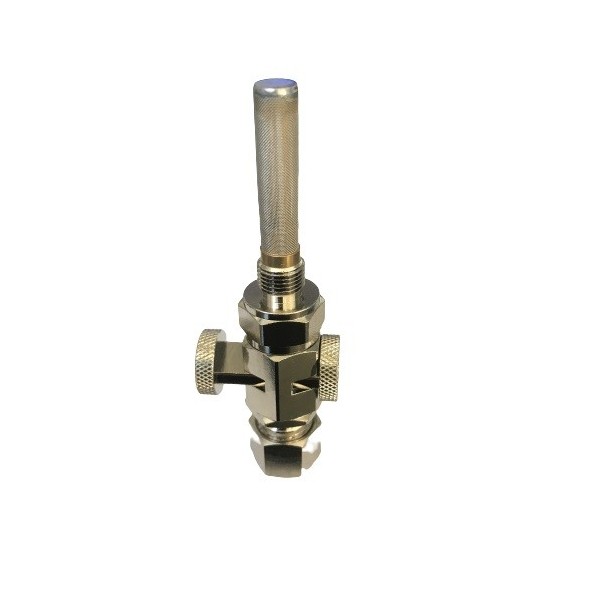 373 Válvula de gasolina, rosca 1/8" BSP, vista superior