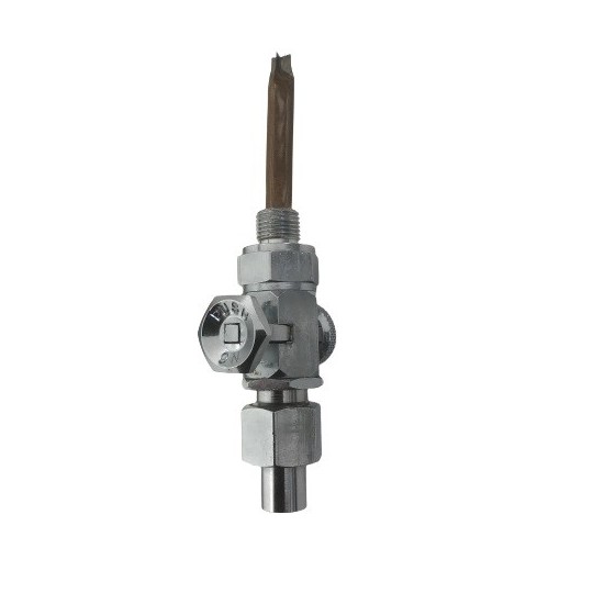 379 Válvula de gasolina, rosca 1/4" BSP, vista frontal