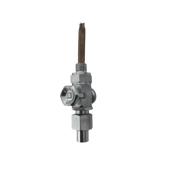 379 Válvula de gasolina, rosca 1/4" BSP, vista frontal