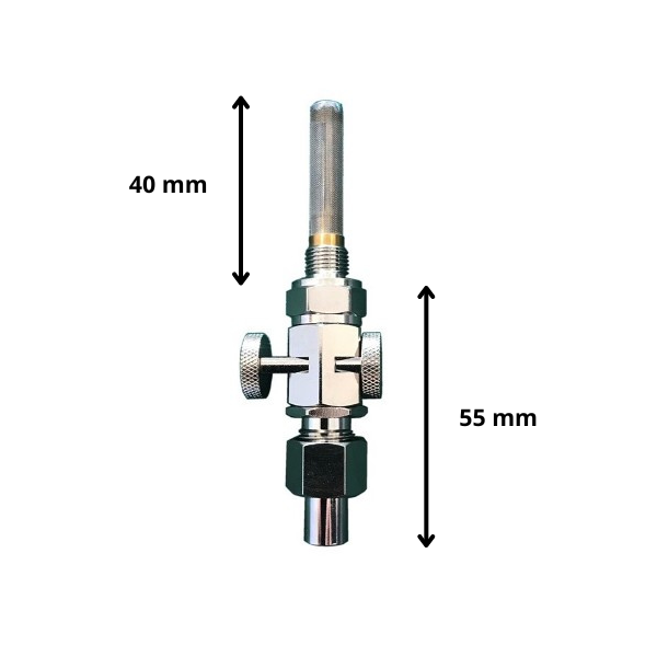 373 Grifo de gasolina, rosca 1/8" BSP, esquema