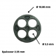400 Joint interne pour robinet d'essence de Kawasaki BJ 250, EN 450, 500, ER 500. schéma