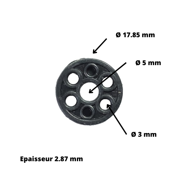 396 Junta interna para grifo de gasolina de Yamaha DT 50, RD 50, RX 80, GT 80, YZ 80, esquema